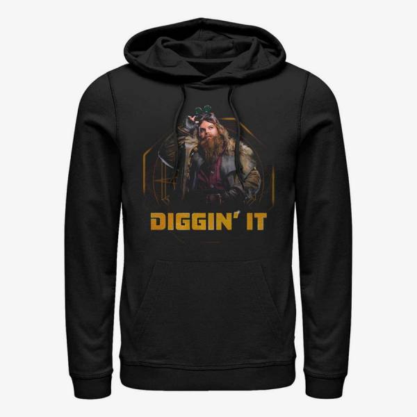 Queens Disney Classics Artemis Fowl - Diggin It Unisex Hoodie Black