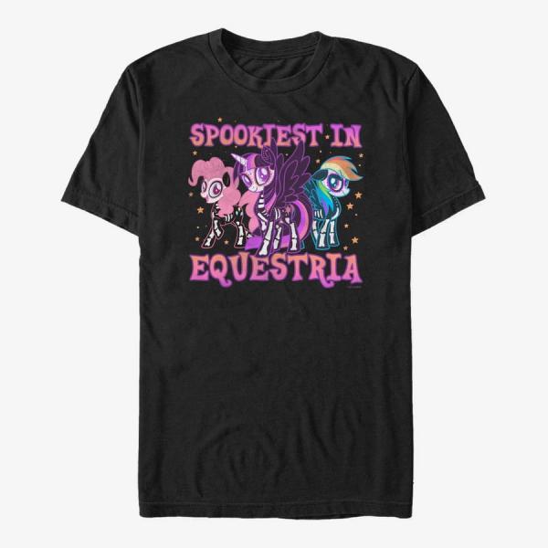 Tričko Merch Hasbro Vault My Little Pony - Spooky in Equestria Unisex T-Shirt Black XXL