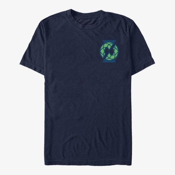 Tričko Merch Magic: The Gathering - Quandrix Pocket Unisex T-Shirt Navy Blue S
