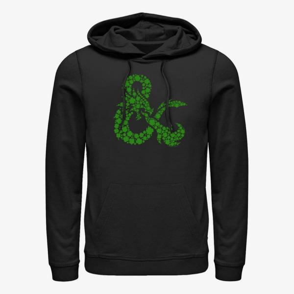 Mikina Merch Dungeons & Dragons - D&D Lucky Unisex Hoodie Black L