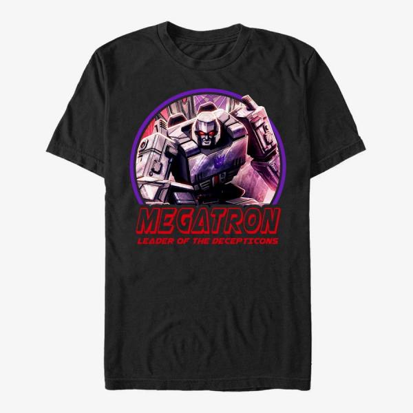 Tričko Merch Hasbro Vault Transformers - Megatron Lockup Unisex T-Shirt Black S