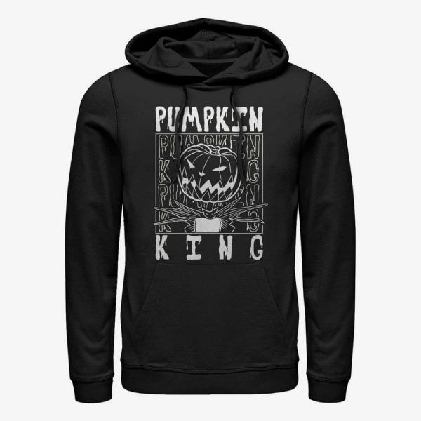 Queens Disney Classics Nightmare Before Christmas - Pumpkin King Unisex Hoodie Black