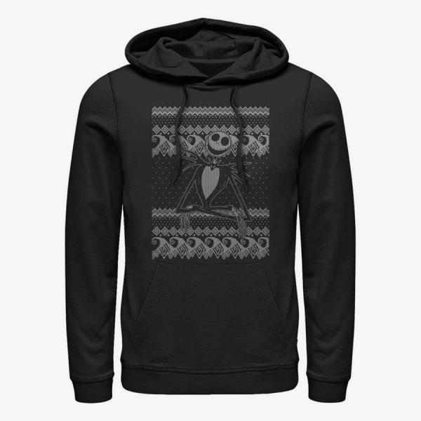 Queens Disney Classics Nightmare Before Christmas - Jack Intarsia Sweater Unisex Hoodie Black