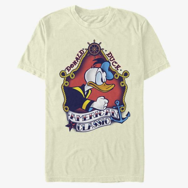 Tričko Merch Disney Classics Mickey Classic - Sailor Donald Flash Unisex T-Shirt Natural XXXL