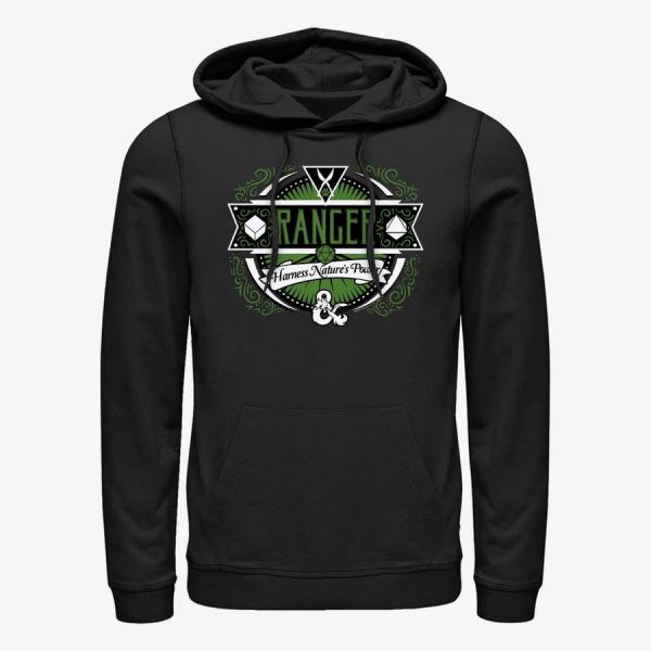 Queens Dungeons & Dragons - Ranger Label Unisex Hoodie Black