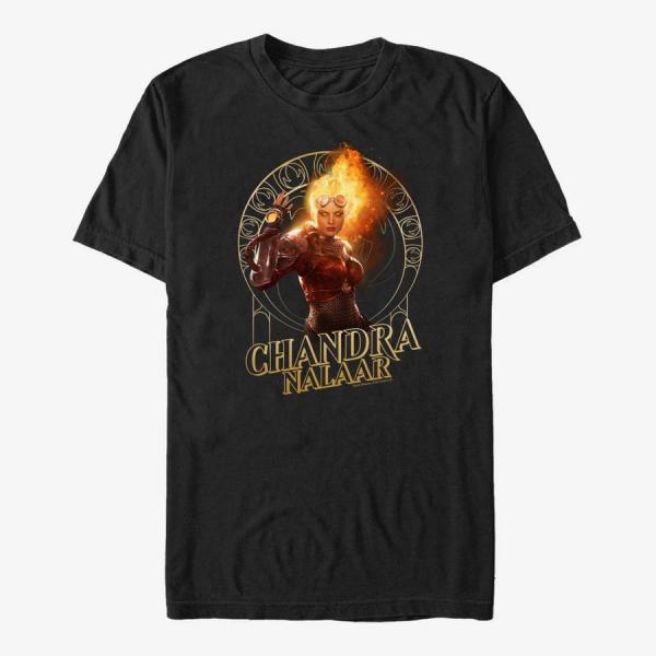 Tričko Merch Magic: The Gathering - Nouveau Chandra Unisex T-Shirt Black XXXL