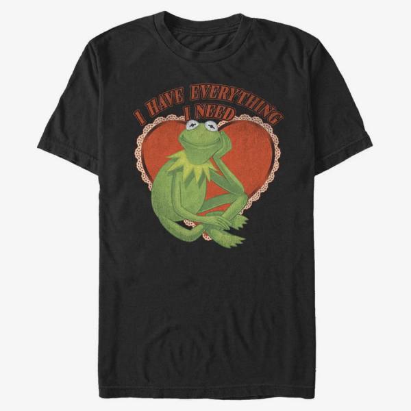 Tričko Merch Disney Classics Muppets - I Have Everything Unisex T-Shirt Black XXL