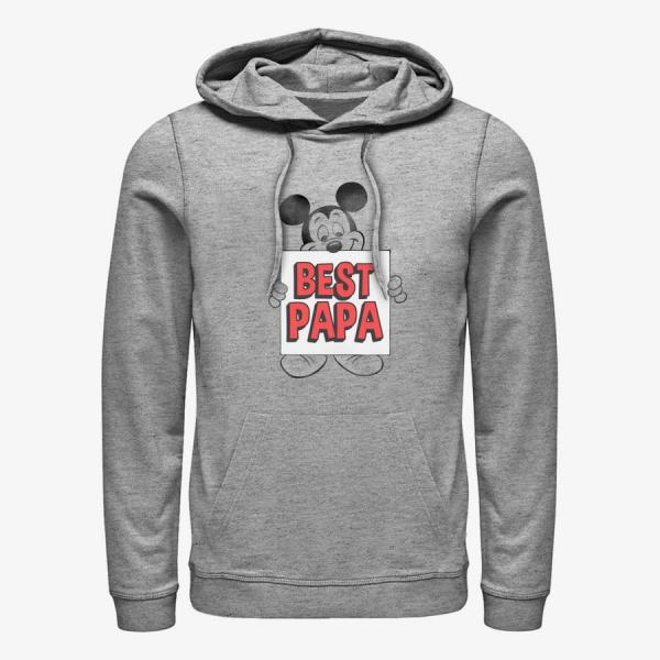 Queens Disney Classics Mickey Classic - Amazing Dad Unisex Hoodie Heather Grey