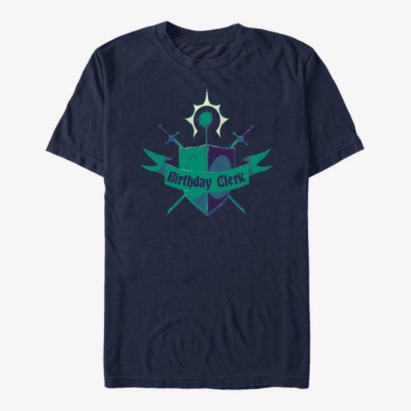 Tričko Merch Dungeons & Dragons - Birthday Cleric Unisex T-Shirt Navy Blue XL