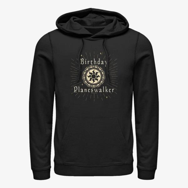 Mikina Merch Magic: The Gathering - White Mana Unisex Hoodie Black XL