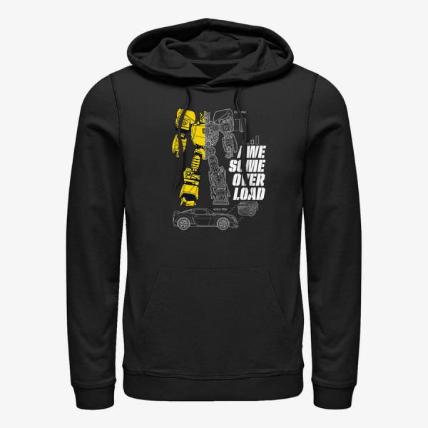 Queens Hasbro Vault Transformers - Bumblebee Overload Unisex Hoodie Black