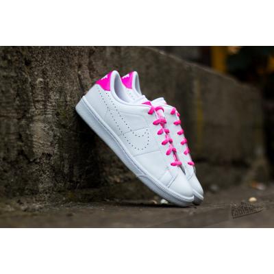 Nike Tennis Classic Premium (GS) White/ White-Pink Blast