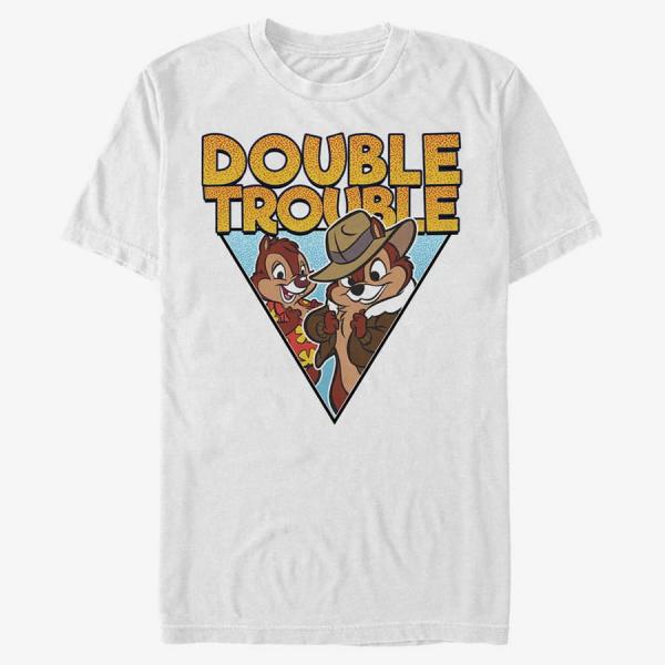 Queens Disney Classics Chip 'N Dale - Buddy Tee L Unisex T-Shirt White