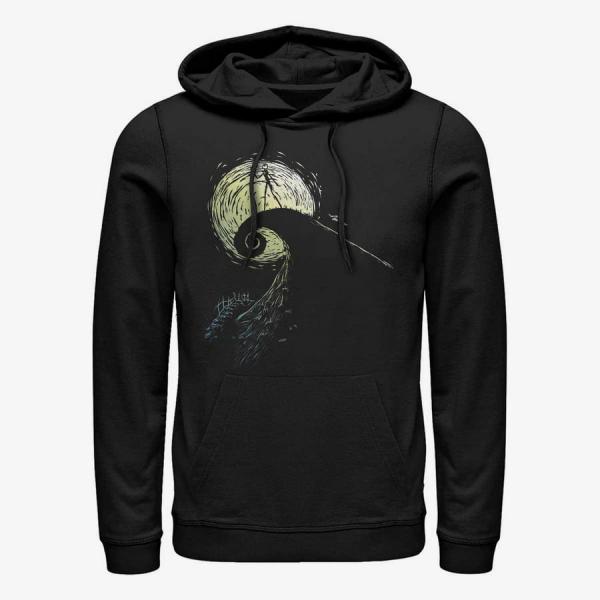 Mikina Merch Disney Classics Nightmare Before Christmas - Spiral Hill Jack Unisex Hoodie Black M