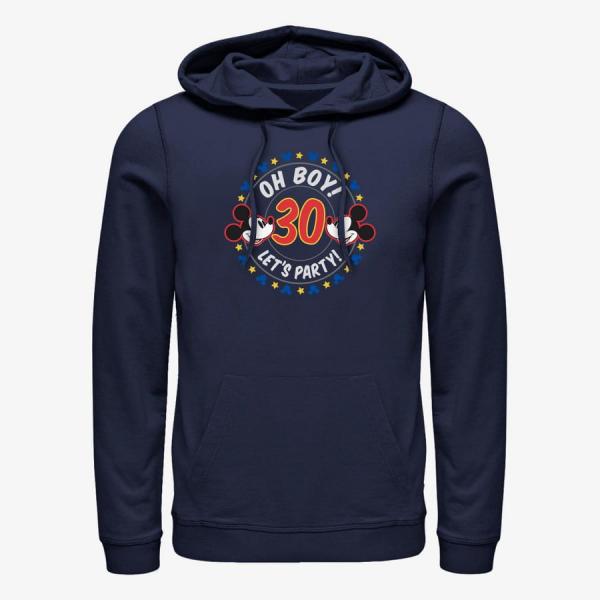 Queens Disney Classics Mickey Classic - Oh Boy Mickey 30 Unisex Hoodie Navy Blue