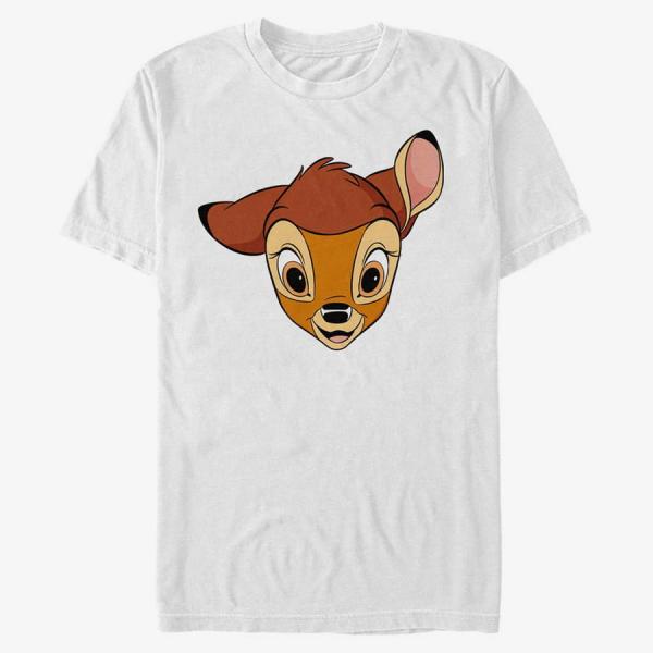 Tričko Merch Disney Classics Bambi - Bambi Big Face Unisex T-Shirt White XL