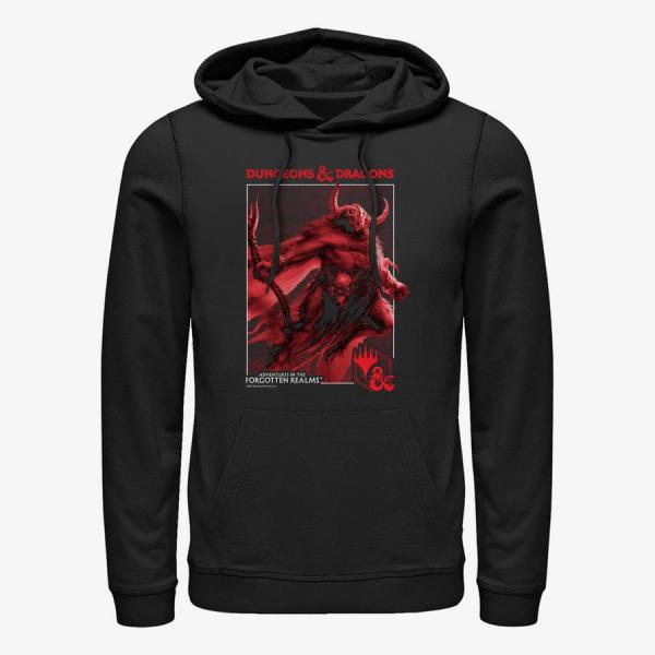 Mikina Merch Magic: The Gathering - DD Adventures Unisex Hoodie Black S
