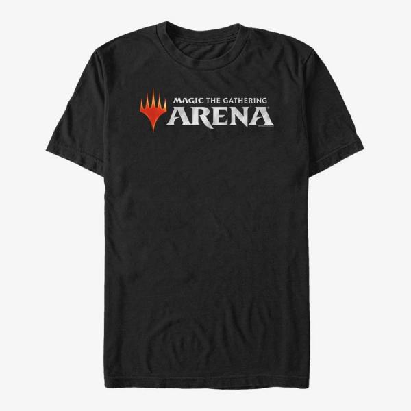 Tričko Merch Magic: The Gathering - Magic The Gathering Arena Logo Unisex T-Shirt Black S
