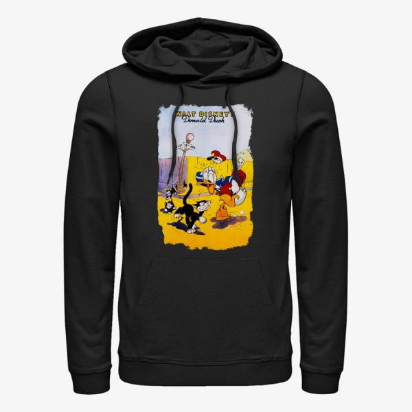 Queens Disney Classics Mickey Classic - Unlucky Duck Unisex Hoodie Black