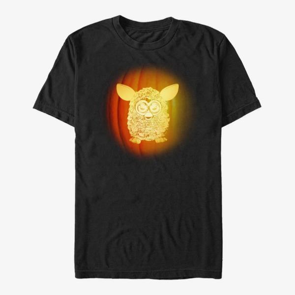Queens Hasbro Vault Furby - Furby Pumpkin Unisex T-Shirt Black