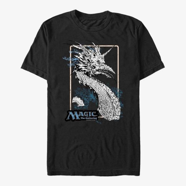 Tričko Merch Magic: The Gathering - Sea Dragon Unisex T-Shirt Black XL