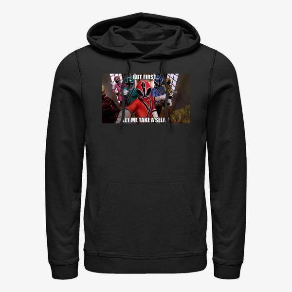 Queens Hasbro Vault Power Rangers - Ranger Selfie Unisex Hoodie Black