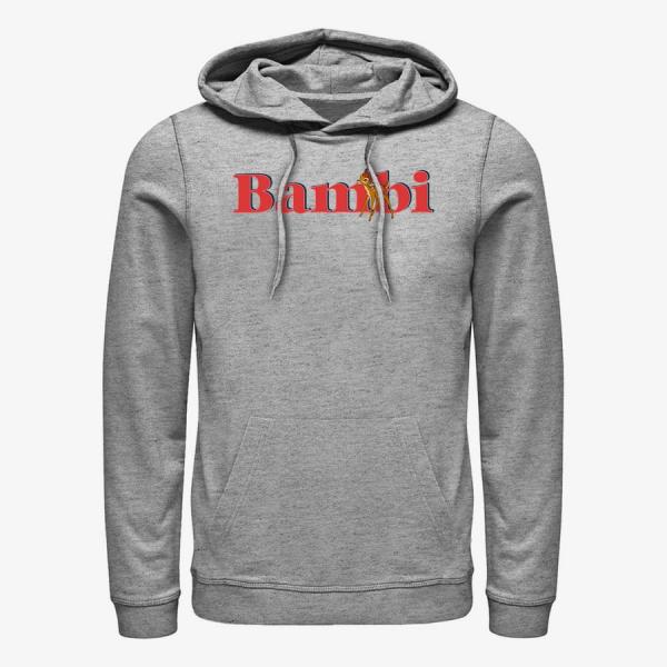 Queens Disney Classics Bambi - Dream Big Unisex Hoodie Heather Grey