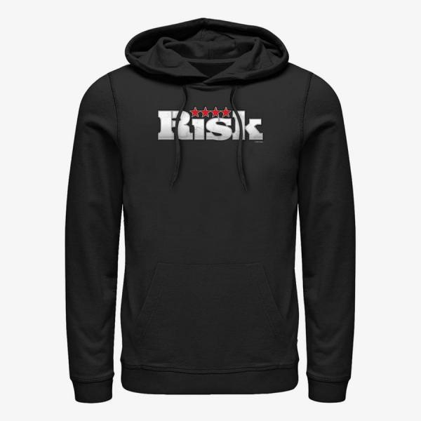 Queens Hasbro Risk - RISK LOGO Unisex Hoodie Black