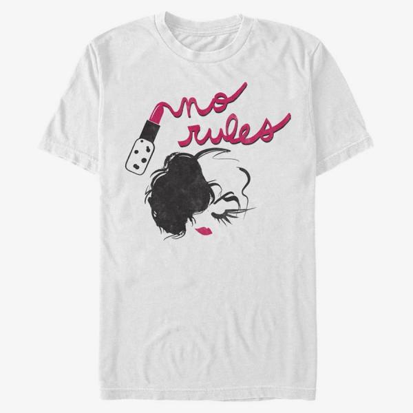 Queens Disney Classics DNCA - NO RULES Unisex T-Shirt White