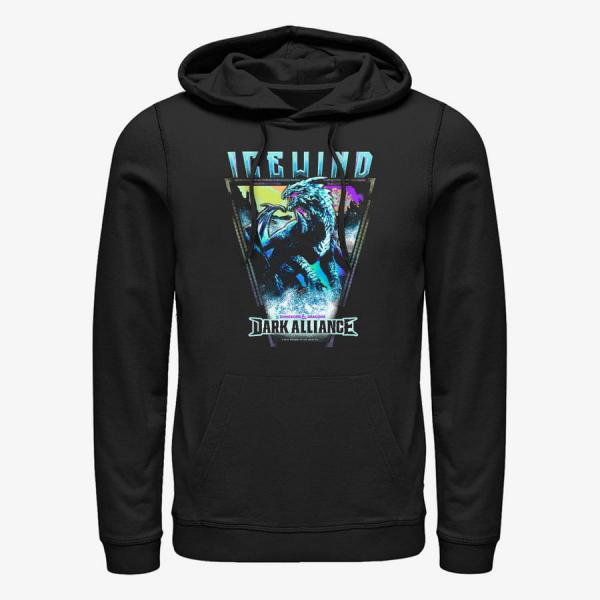Queens Dungeons & Dragons - Icy Breadth Unisex Hoodie Black