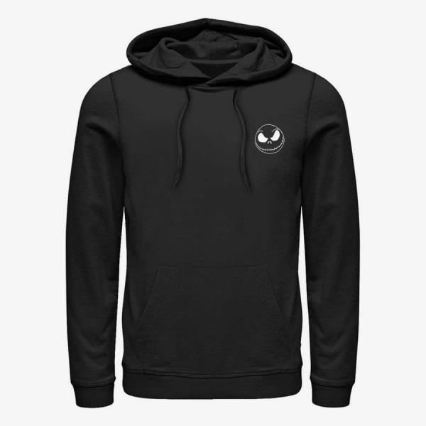 Queens Disney Classics Nightmare Before Christmas - Jack Pocket Scribble Unisex Hoodie Black