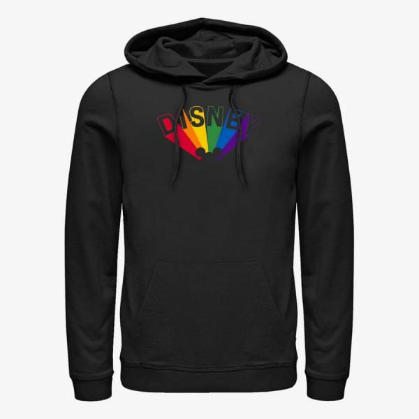 Mikina Merch Disney Classics Mickey Mouse - Prisma Ears Unisex Hoodie Black XXXL
