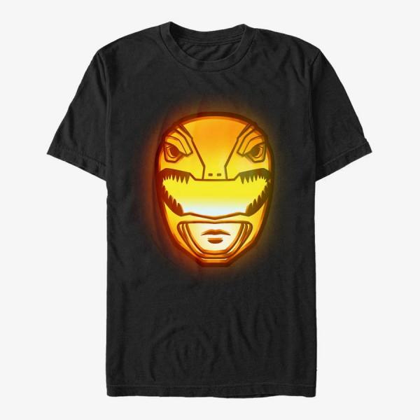 Queens Hasbro Vault Power Rangers - Power Ranger Lit Pumpkin Unisex T-Shirt Black