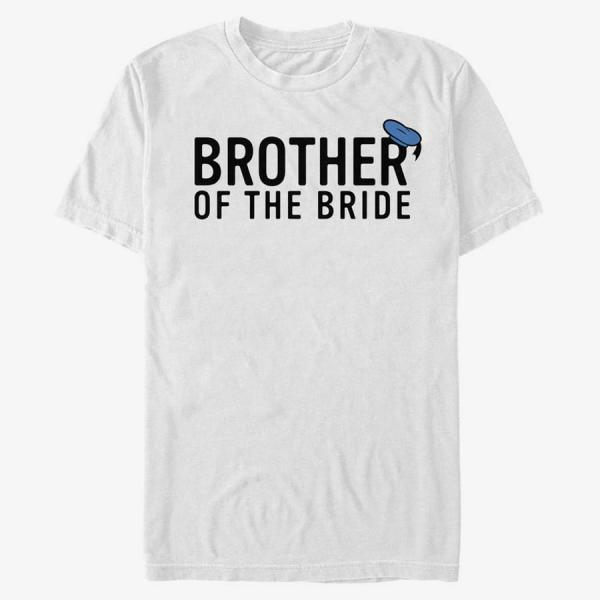 Queens Disney Classics Mickey & Friends - Brother of the Bride Unisex T-Shirt White
