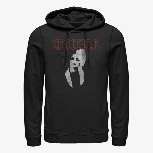 Mikina Merch Disney Classics DNCA - CRUELLA ROCK T Unisex Hoodie Black S