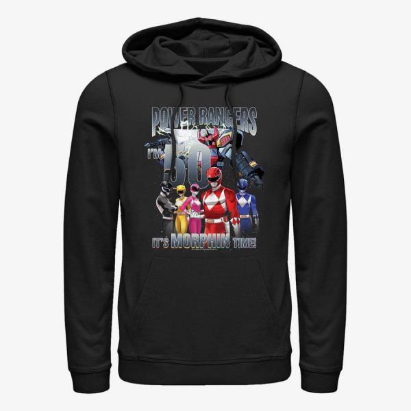 Queens Hasbro Vault Power Rangers - I'm 50 It's Morphin Time Unisex Hoodie Black