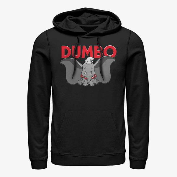 Mikina Merch Disney Classics Dumbo - Dumbo is Dumbo Unisex Hoodie Black S