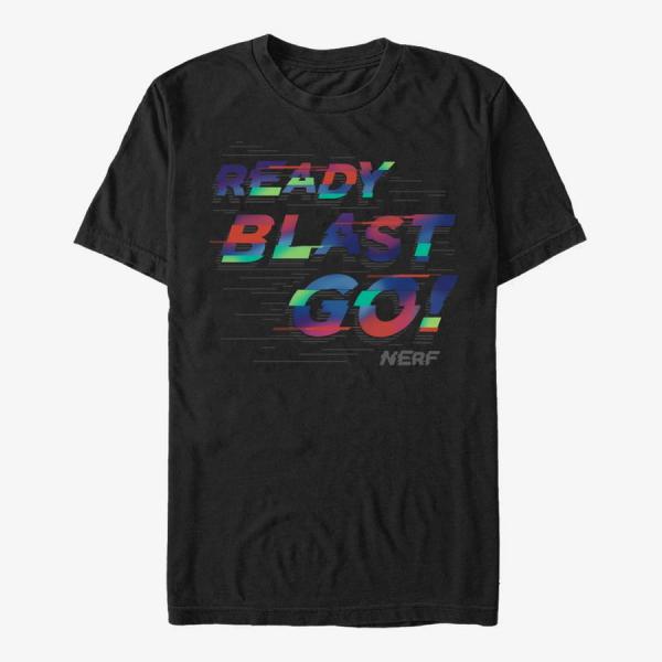 Queens Hasbro Vault Nerf - Ready Blast Go Unisex T-Shirt Black