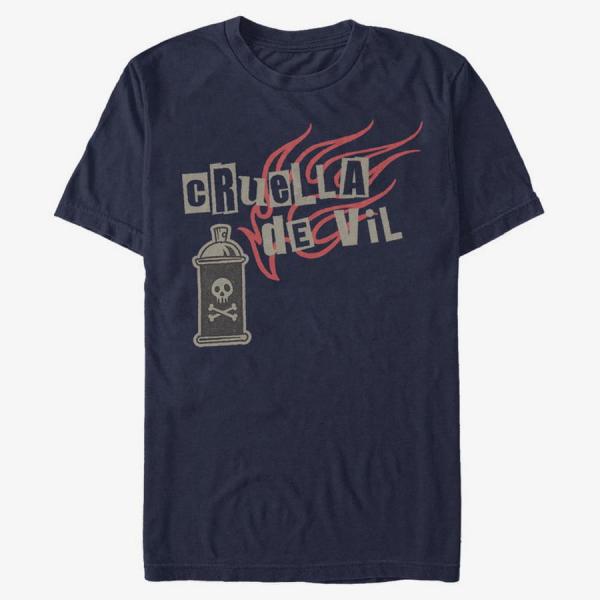 Queens Disney Classics DNCA - Spray Fire Unisex T-Shirt Navy Blue