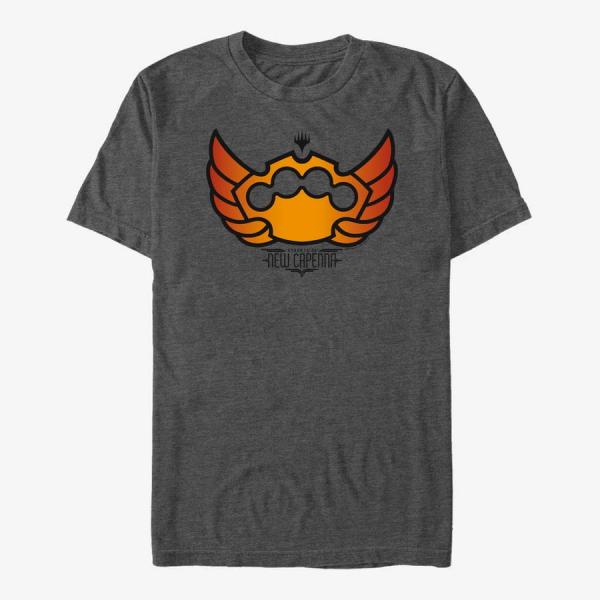 Tričko Merch Magic: The Gathering - Knuckles Crest Unisex T-Shirt Dark Heather Grey S