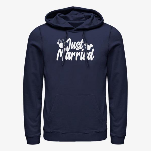 Mikina Merch Disney Classics Mickey & Friends - Married Mice Unisex Hoodie Navy Blue S