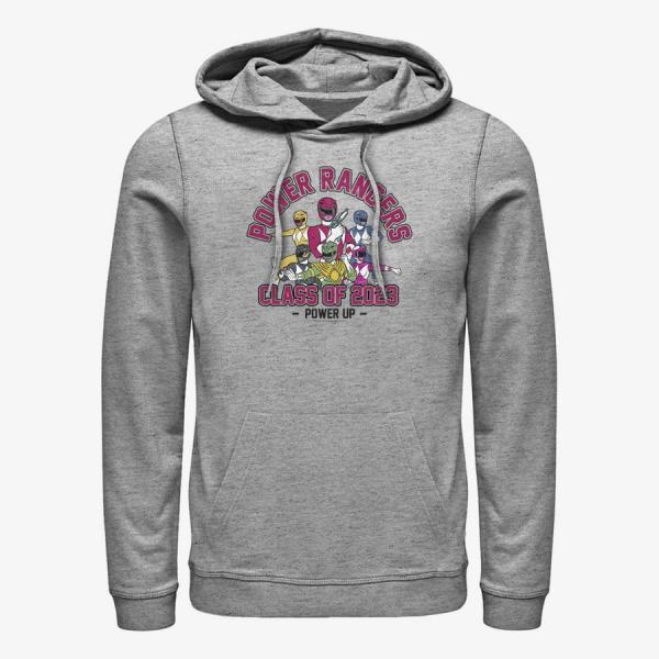 Queens Hasbro Vault Power Rangers - Power Grad Twenty Three Unisex Hoodie Heather Grey