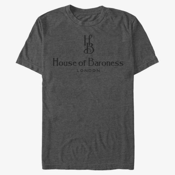 Tričko Merch Disney Classics DNCA - BARONESS SIMPLE Unisex T-Shirt Dark Heather Grey L