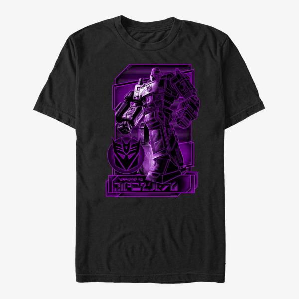 Tričko Merch Hasbro Vault Transformers - Mega Digital Unisex T-Shirt Black S