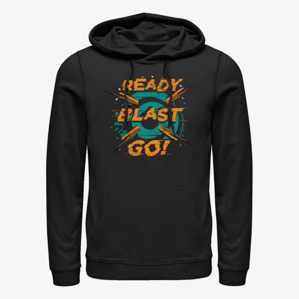 Queens Hasbro Vault Nerf - Ready Blast Go Unisex Hoodie Black