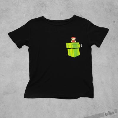 Vans Mario Warp Tee Black