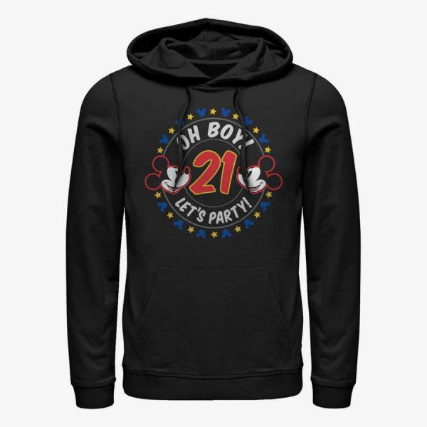 Queens Disney Classics Mickey Classic - Oh Boy Mickey 21 Unisex Hoodie Black