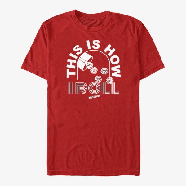 Queens Hasbro Vault Yahtzee - How I Roll Unisex T-Shirt Red