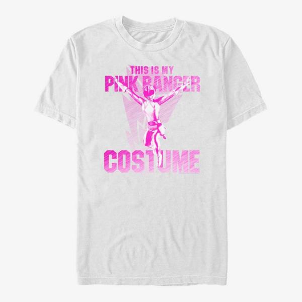 Queens Hasbro Vault Power Rangers - Pink Ranger Costume Unisex T-Shirt White