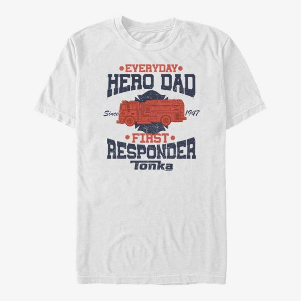 Queens Hasbro Vault Tonka - Hero Dad Unisex T-Shirt White